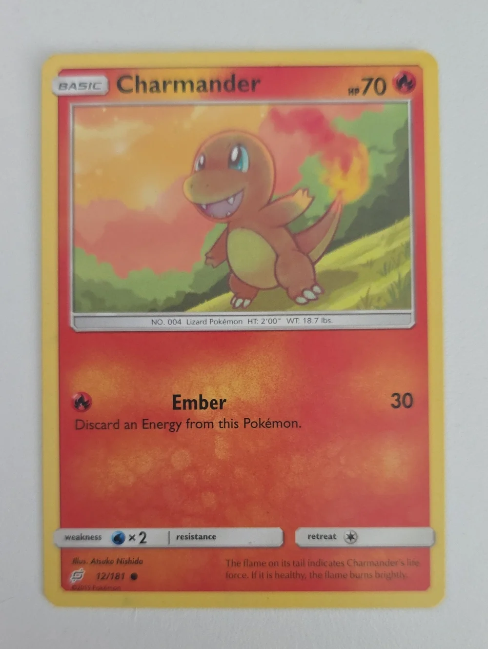 Pokemon Charmander Trading Cards